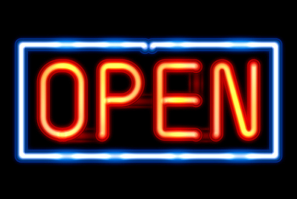 Field blur applied to create a neon effect